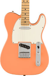 Televorm elektrische gitaar Fender Player Telecaster Ltd (MEX, MN) - Pacific peach