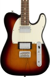 Televorm elektrische gitaar Fender Player Telecaster HH (MEX, PF) - 3-color sunburst