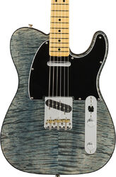 Televorm elektrische gitaar Fender Rarities Quilt Maple Top Telecaster (USA, MN) - Blue cloud