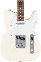 Televorm elektrische gitaar Fender Standard Telecaster (LAU) - Olympic white