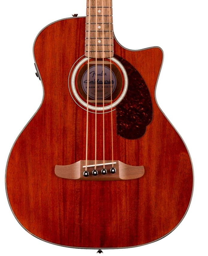 Akoestische bas Fender California Deluxe Kingman Bass CE Mahogany - Natural
