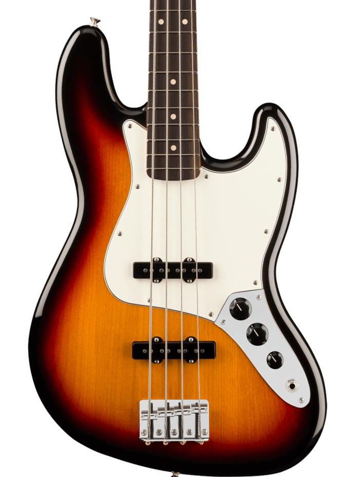 Solid body elektrische bas Fender Player II Jazz Bass (MEX, RW) - 3-color sunburst