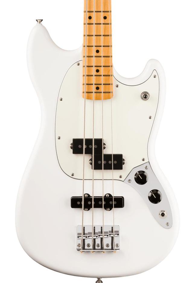 Player II Mustang Bass PJ (MEX, MN) - polar white