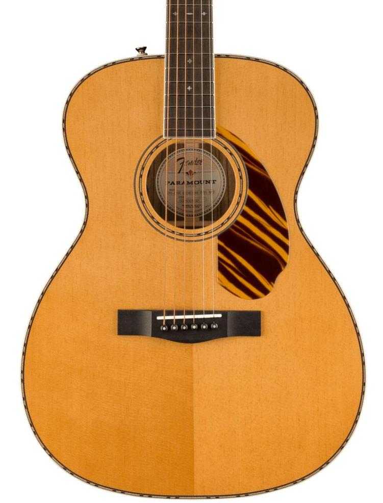 Elektro-akoestische gitaar Fender Paramount FSR PO-220E - Aged natural