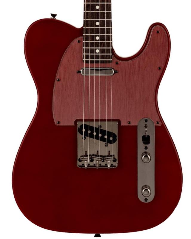 Televorm elektrische gitaar Fender Made in Japan Hybrid II Telecaster Ltd - Matte Inferno Red