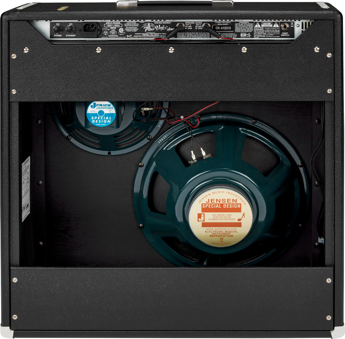 Fender Jack White Pano Verb Combo 1x15 70w 6l6/6v6 - Combo voor elektrische gitaar - Variation 2