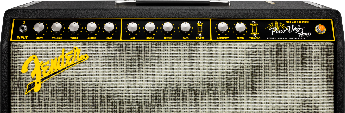 Fender Jack White Pano Verb Combo 1x15 70w 6l6/6v6 - Combo voor elektrische gitaar - Variation 3
