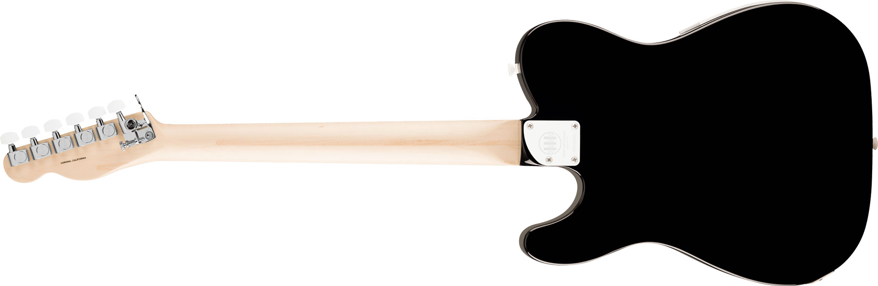 Fender Jack White Tele Triplecaster Usa Signature Hsh Trem Mn - Black - Kenmerkende elektrische gitaar - Variation 1