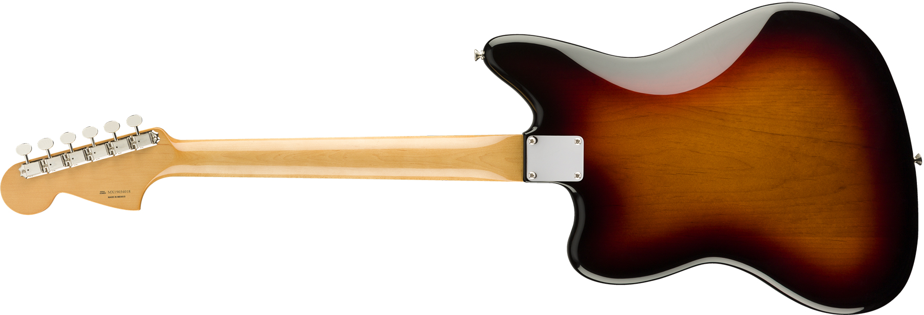 Fender Jaguar 60s Vintera Vintage Mex Pf - 3-color Sunburst - Retro-rock elektrische gitaar - Variation 1