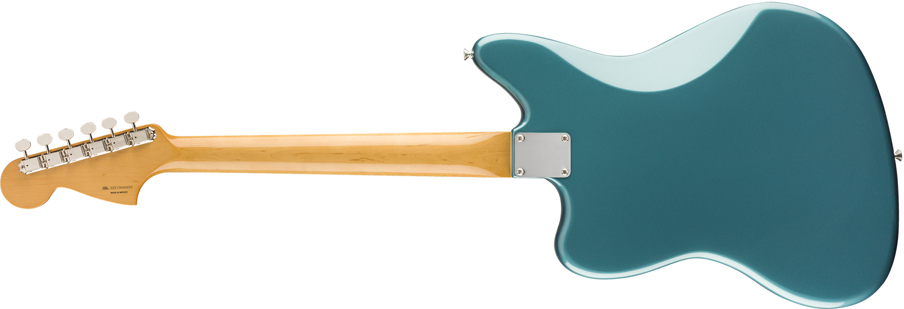 Fender Jaguar 60s Vintera Vintage Mex Pf - Ocean Turquoise - Retro-rock elektrische gitaar - Variation 1