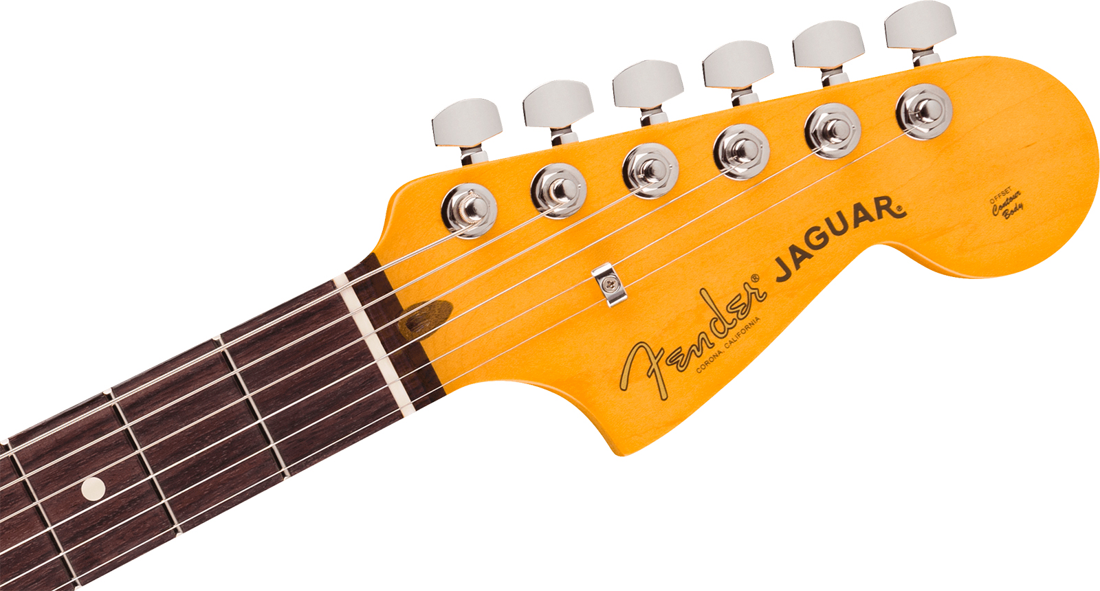 Fender Jaguar American Pro. Usa Shsc 2s Trem Rw - Oxblood - Retro-rock elektrische gitaar - Variation 3