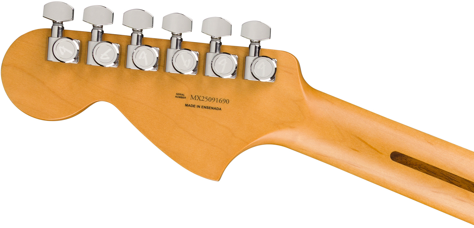 Fender Jaguar Baritone Player Fusion Ltd 2h Ht Eb - Black - Bariton elektrische gitaar - Variation 4