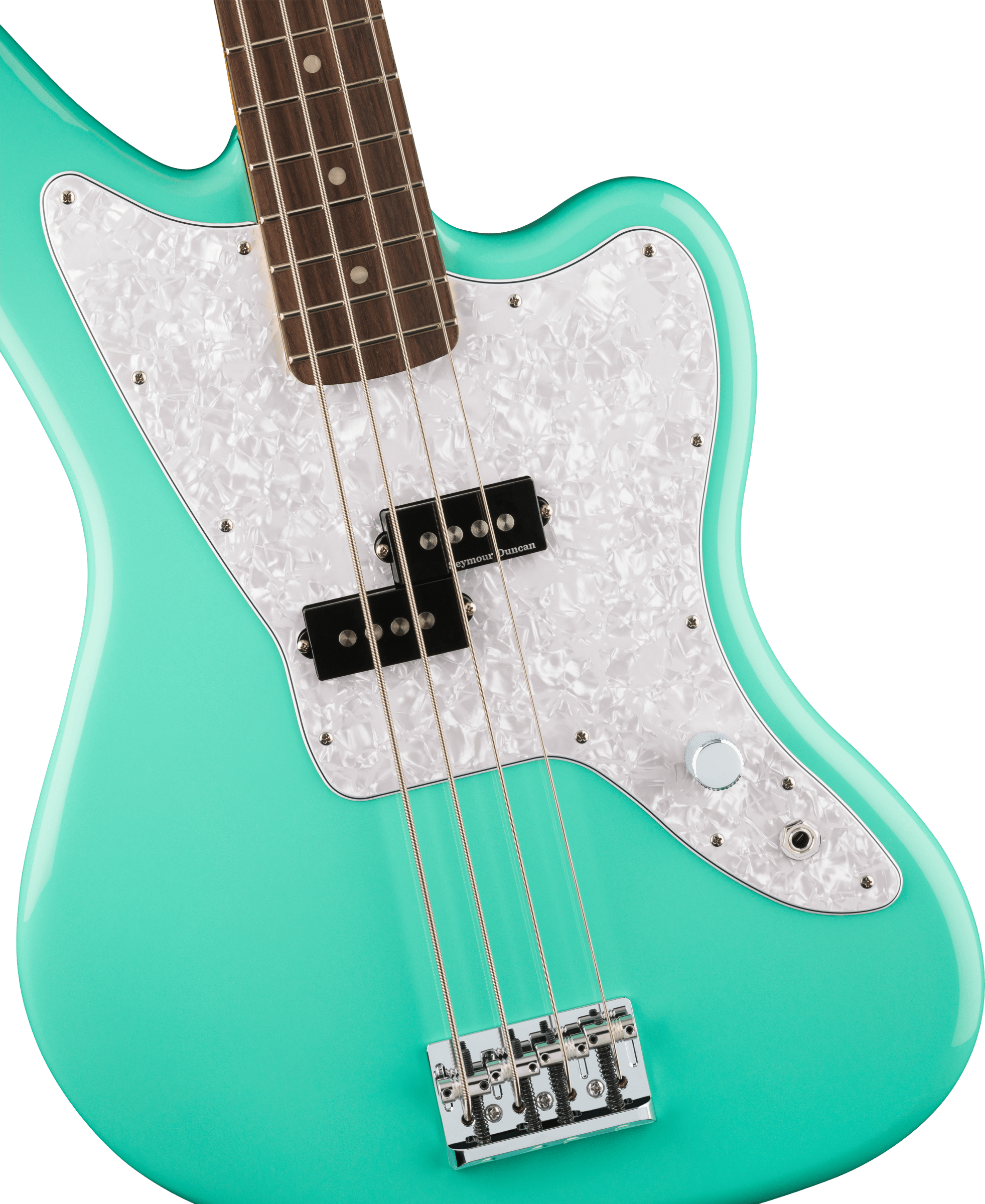 Fender Jaguar Mark Hoppus Signature Limited Edition - Sea Foam Green - Solid body elektrische bas - Variation 2