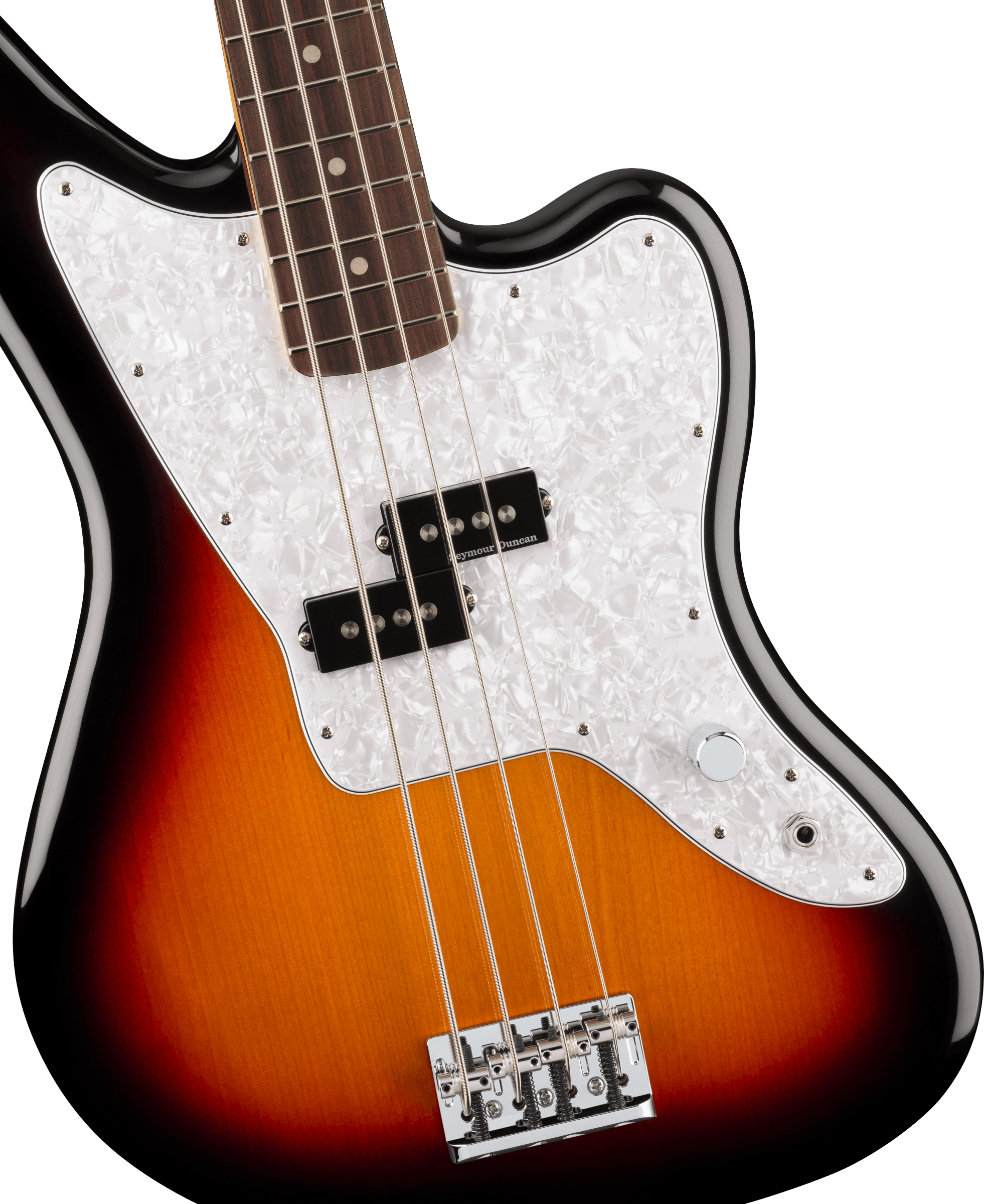 Fender Jaguar Mark Hoppus Signature Limited Edition - 3-color Sunburst - Solid body elektrische bas - Variation 2