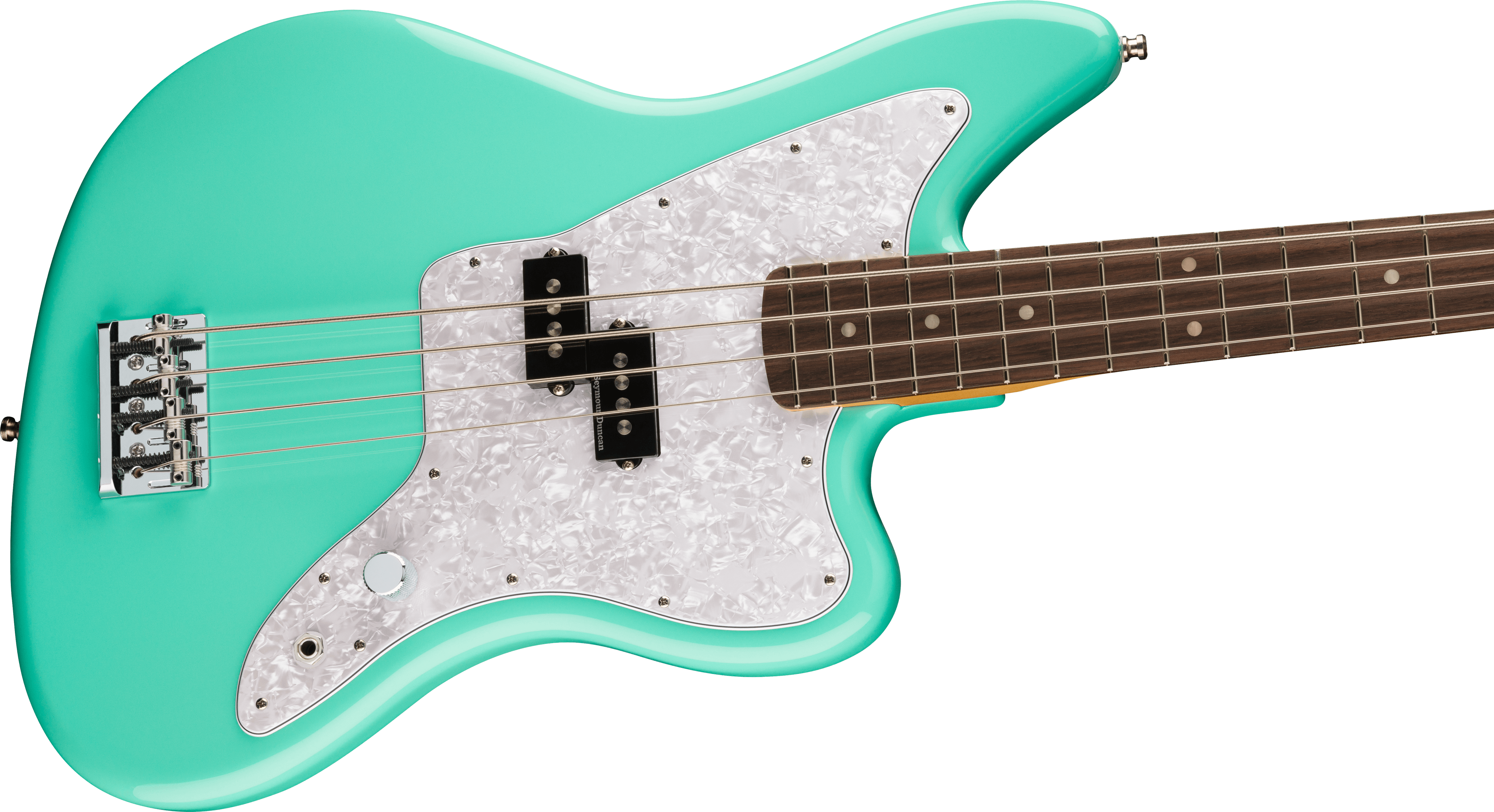 Fender Jaguar Mark Hoppus Signature Limited Edition - Sea Foam Green - Solid body elektrische bas - Variation 3