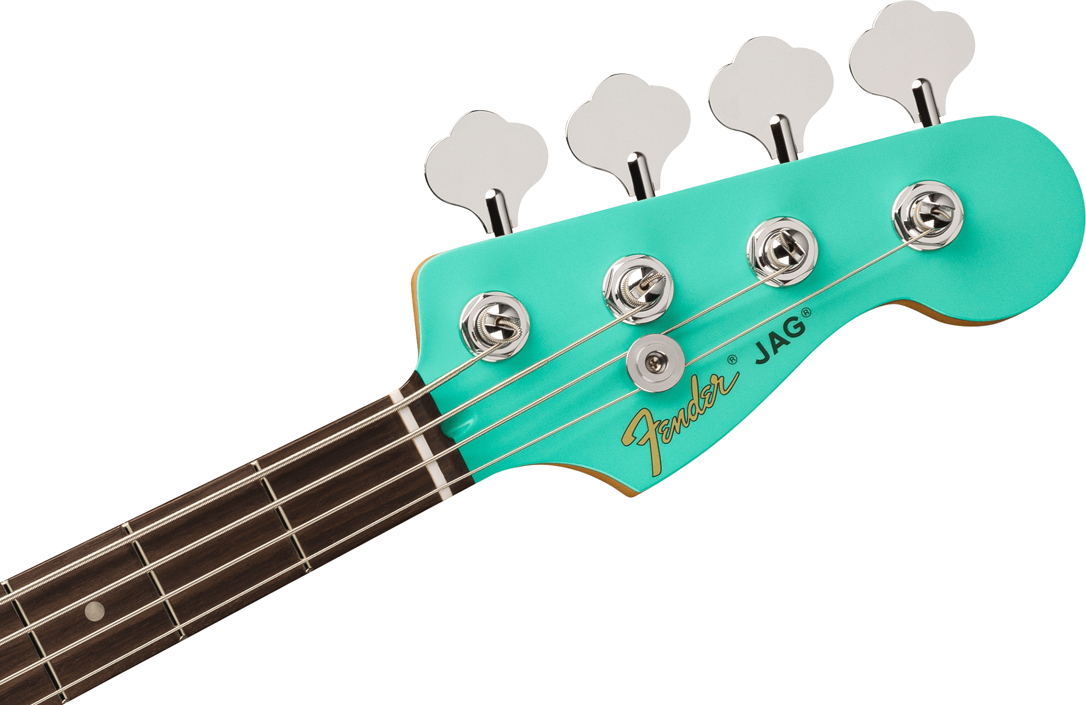 Fender Jaguar Mark Hoppus Signature Limited Edition - Sea Foam Green - Solid body elektrische bas - Variation 4