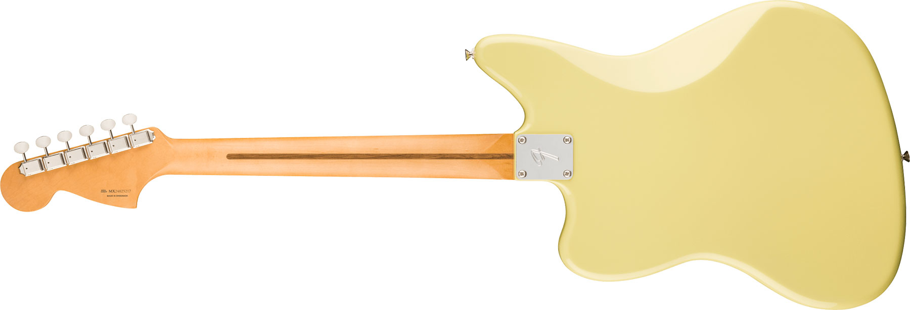 Fender Jaguar Player Ii Mex 2s Trem Rw - Hialeah Yellow - Retro-rock elektrische gitaar - Variation 1