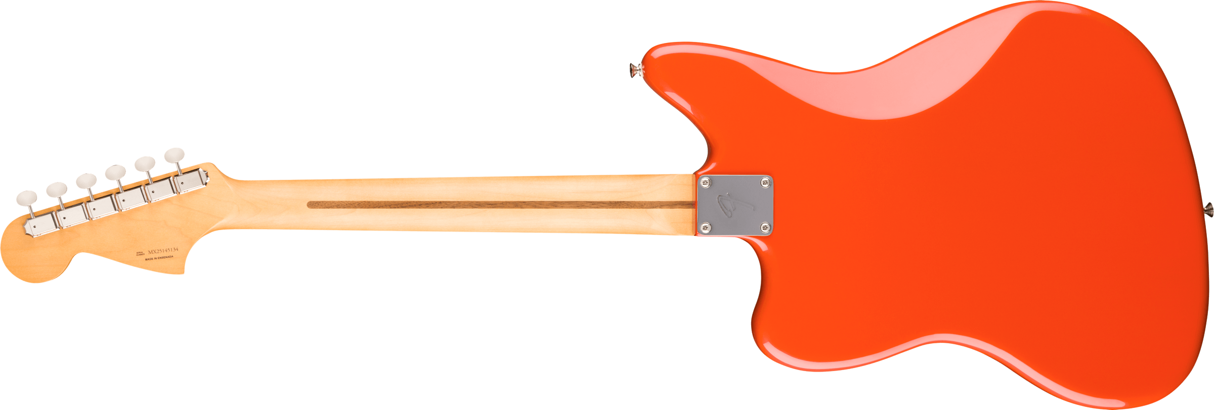 Fender Jaguar Player Ii Mex Trem 2s Rw - Rallye Orange - Retro-rock elektrische gitaar - Variation 1