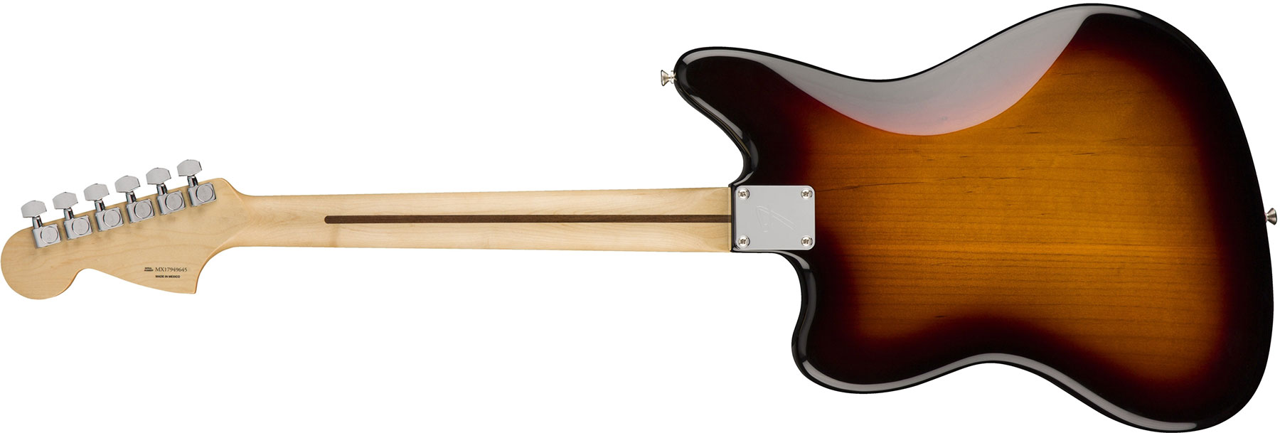 Fender Jaguar Player Mex Hs Pf - 3-color Sunburst - Retro-rock elektrische gitaar - Variation 1