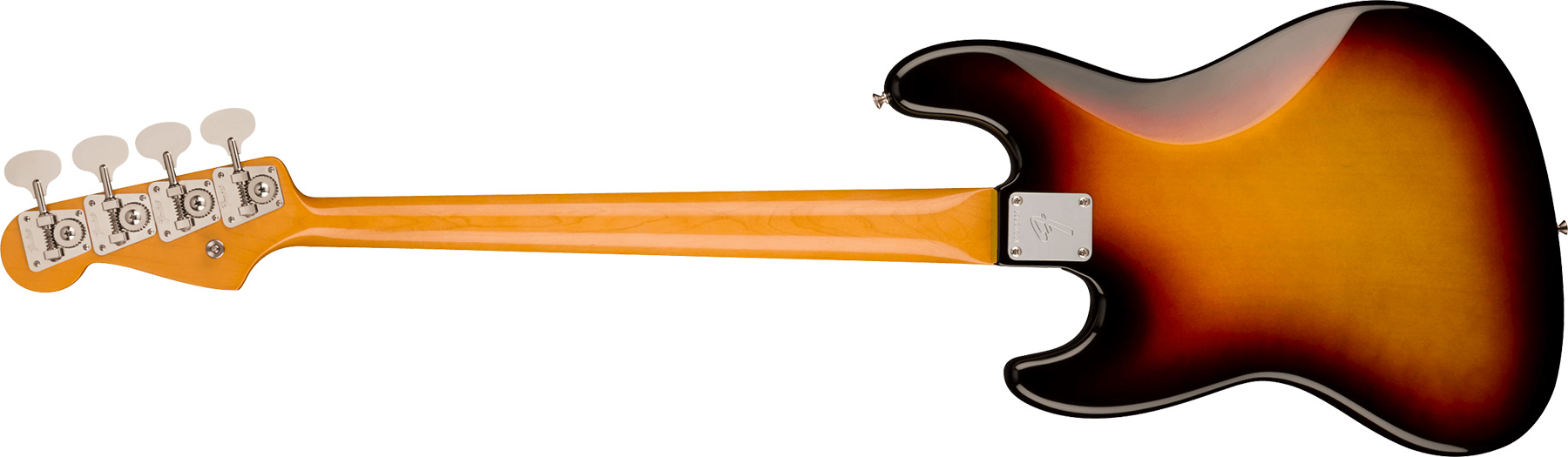 Fender Jazz Bass 1966 American Vintage Ii Usa Rw - 3-color Sunburst - Solid body elektrische bas - Variation 1