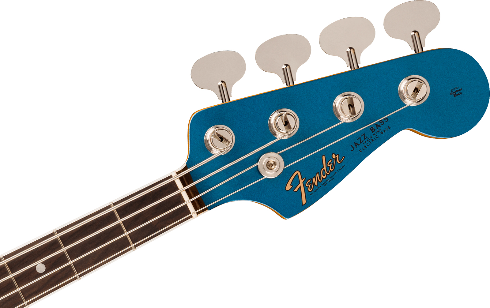 Fender Jazz Bass 1966 American Vintage Ii Usa Rw - Lake Placid Blue - Solid body elektrische bas - Variation 2