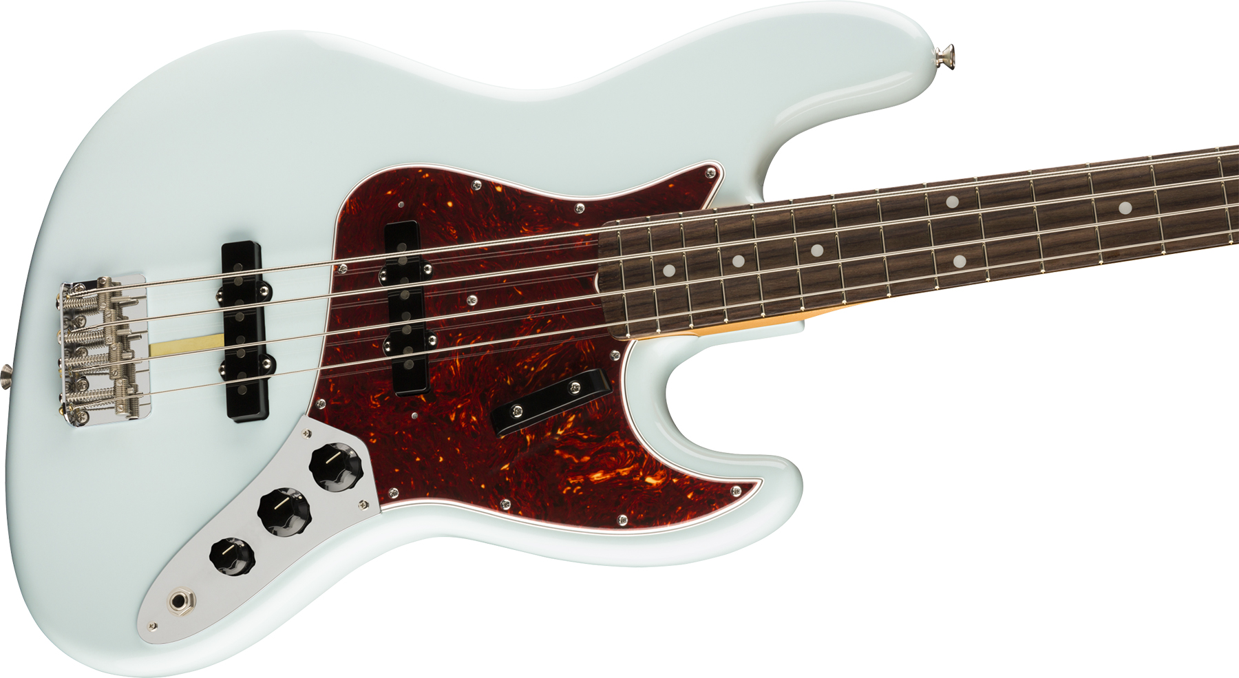 Fender Jazz Bass '60s American Original Usa Rw - Sonic Blue - Solid body elektrische bas - Variation 2