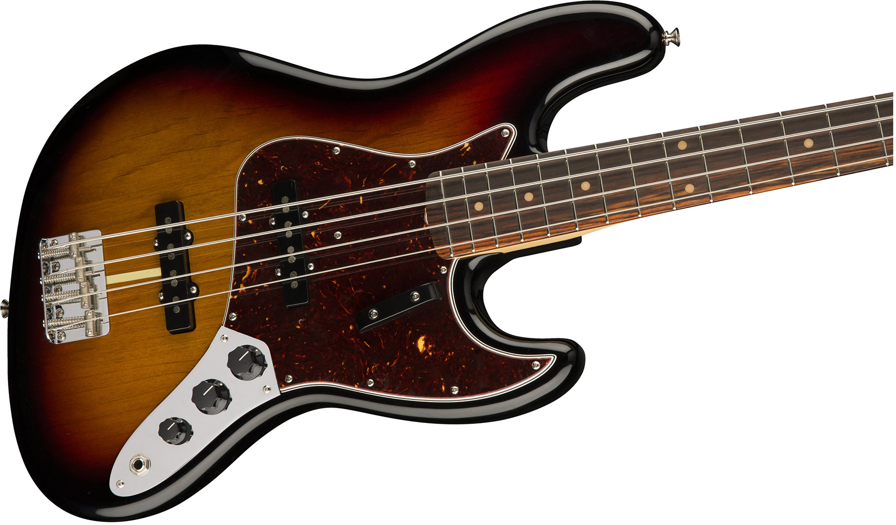 Fender Jazz Bass '60s American Original Usa Rw - 3-color Sunburst - Solid body elektrische bas - Variation 2