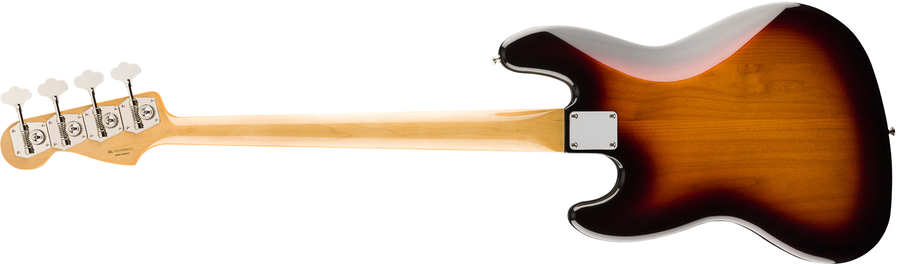 Fender Jazz Bass 60s Vintera Vintage Mex Pf - 3-color Sunburst - Solid body elektrische bas - Variation 1