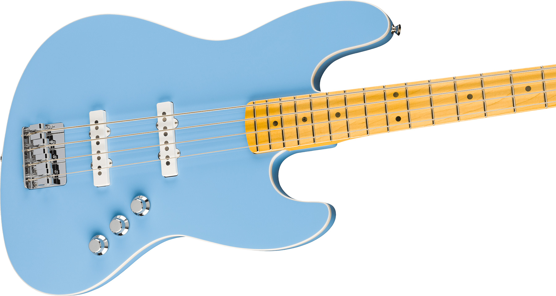 Fender Jazz Bass Aerodyne Special Jap Mn - California Blue - Solid body elektrische bas - Variation 2