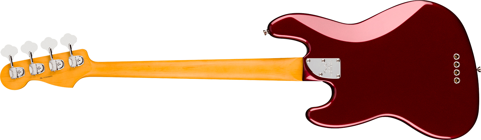 Fender Jazz Bass American Pro. Usa Rw - Oxblood - Solid body elektrische bas - Variation 1