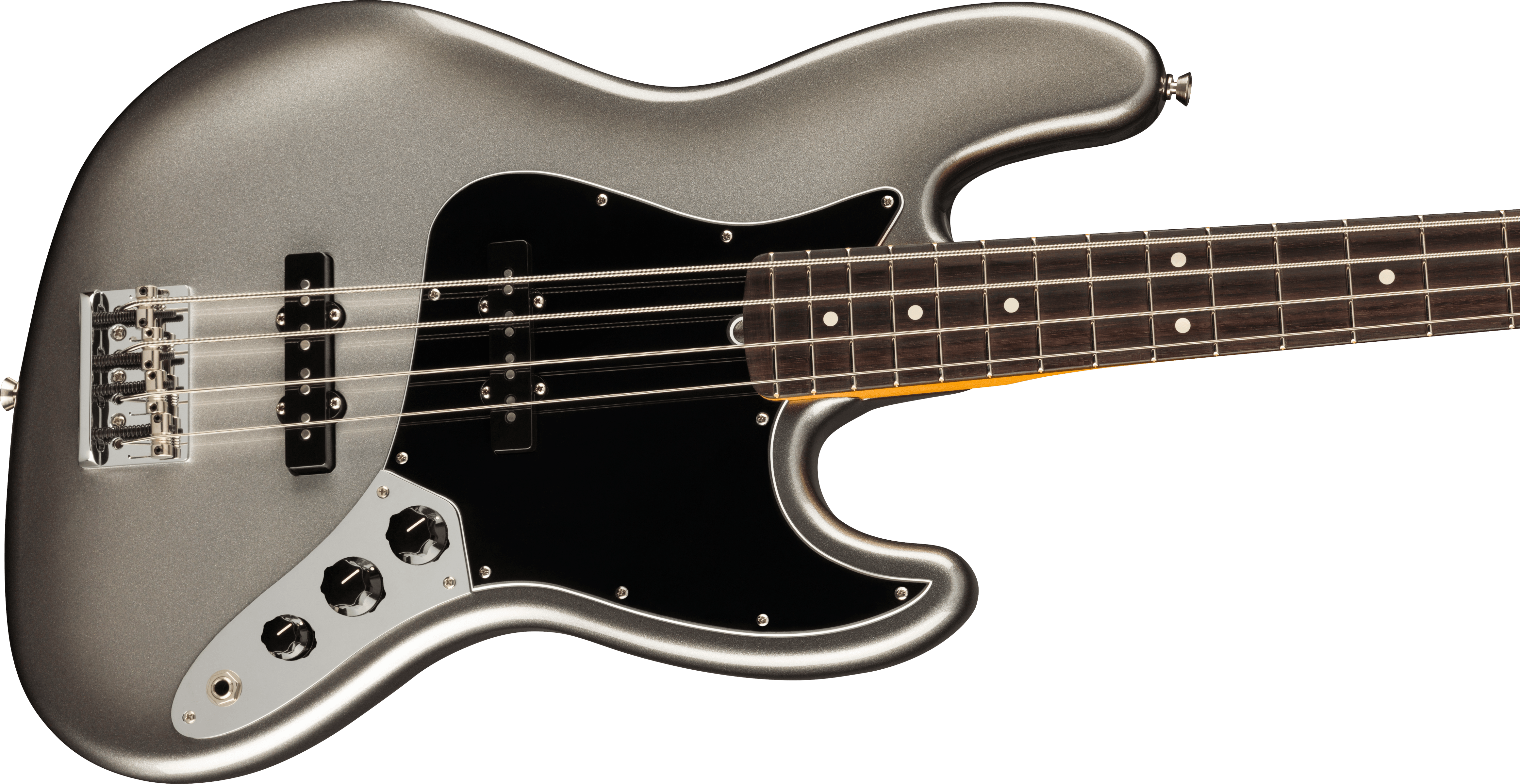 Fender Jazz Bass American Professional Ii Usa Rw - Mercury - Solid body elektrische bas - Variation 2