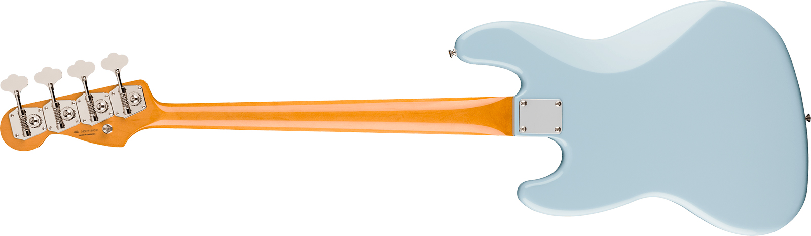 Fender Jazz Bass Early 60s Vintera 3 Mex Rw - Sonic Blue - Solid body elektrische bas - Variation 1