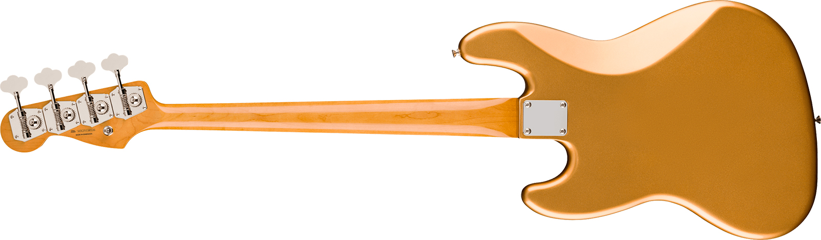 Fender Jazz Bass Early 60s Vintera 3 Mex Rw - Aztec Gold - Solid body elektrische bas - Variation 1