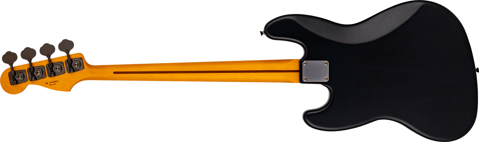Fender Jazz Bass Hybrid Ii Mij Ltd Jap Rw - Matte Phantom Black - Solid body elektrische bas - Variation 1