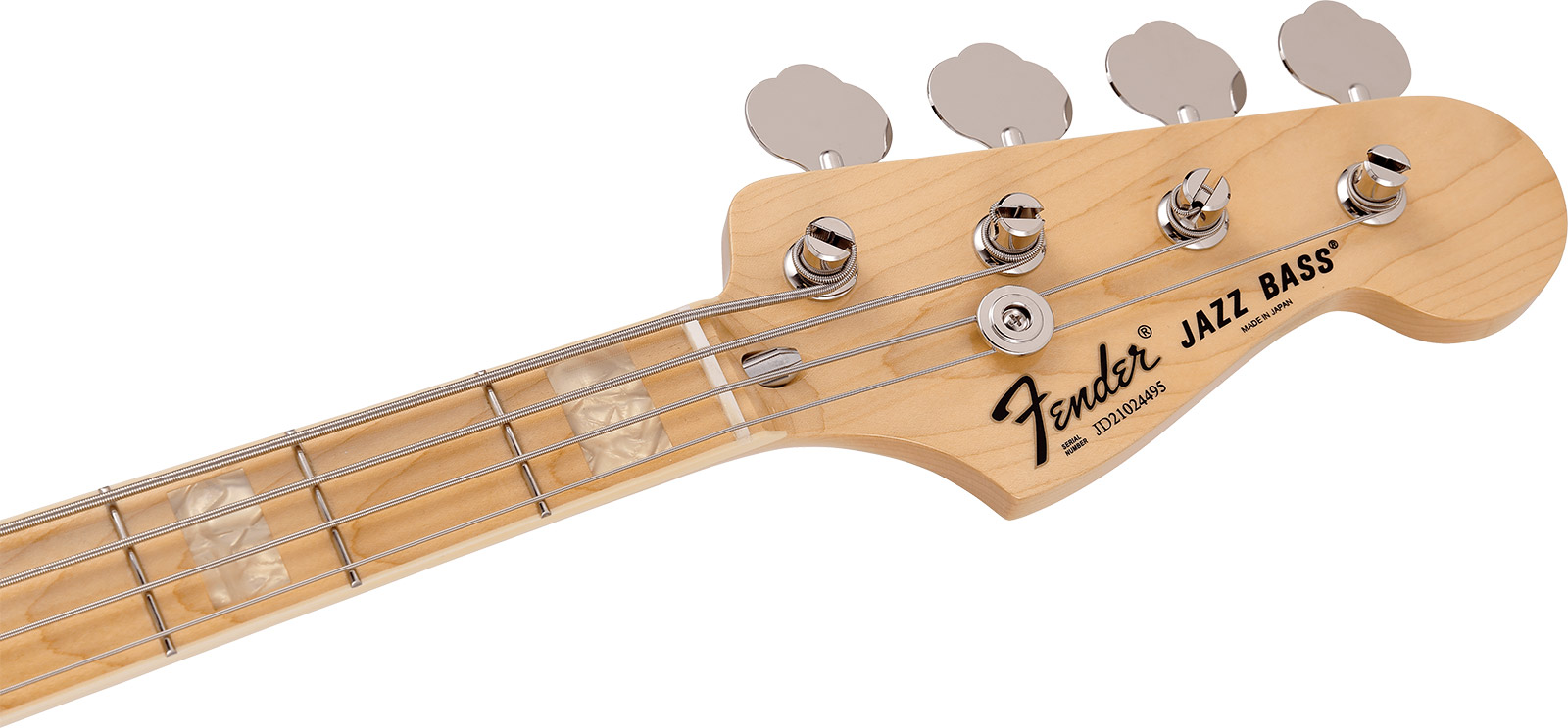 Fender Jazz Bass International Color Ltd Jap Mn - Maui Blue - Solid body elektrische bas - Variation 3