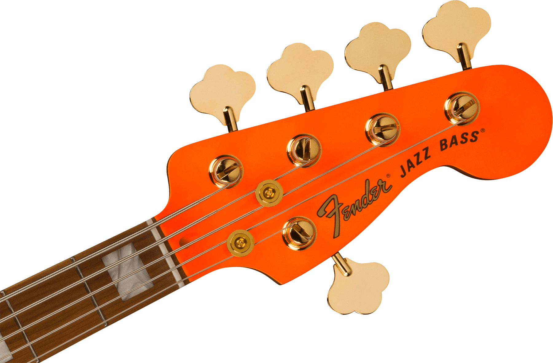 Fender Jazz Bass Mononeon V Mex Signature 5c Active Mn - Neon Yellow - Solid body elektrische bas - Variation 3