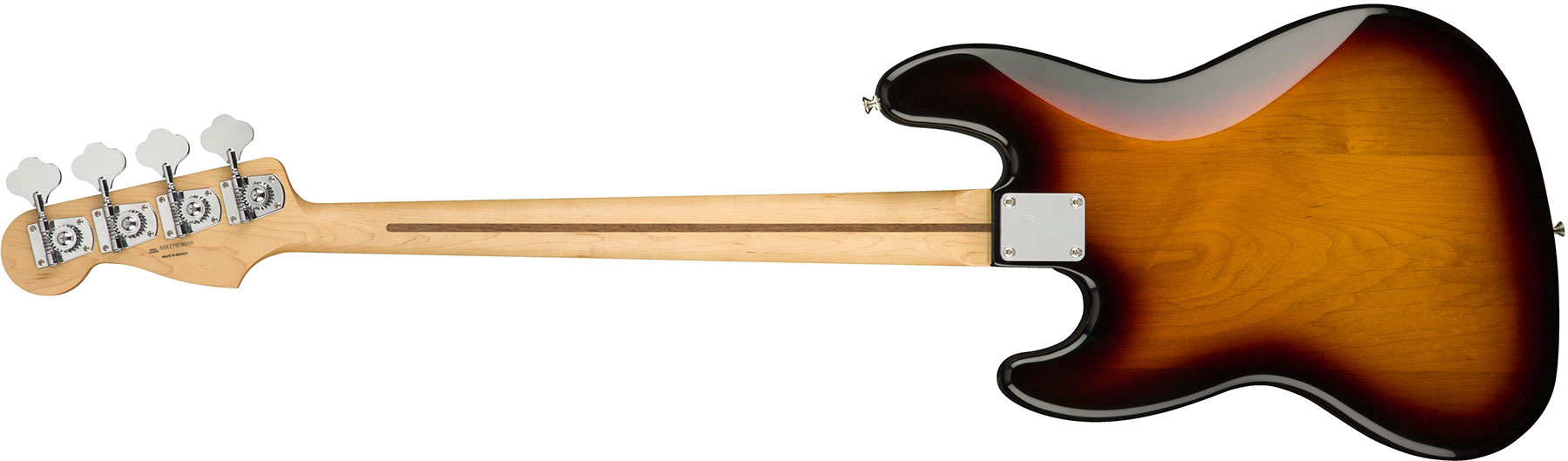 Fender Jazz Bass Player Fretless Mex Pf - 3-color Sunburst - Solid body elektrische bas - Variation 1