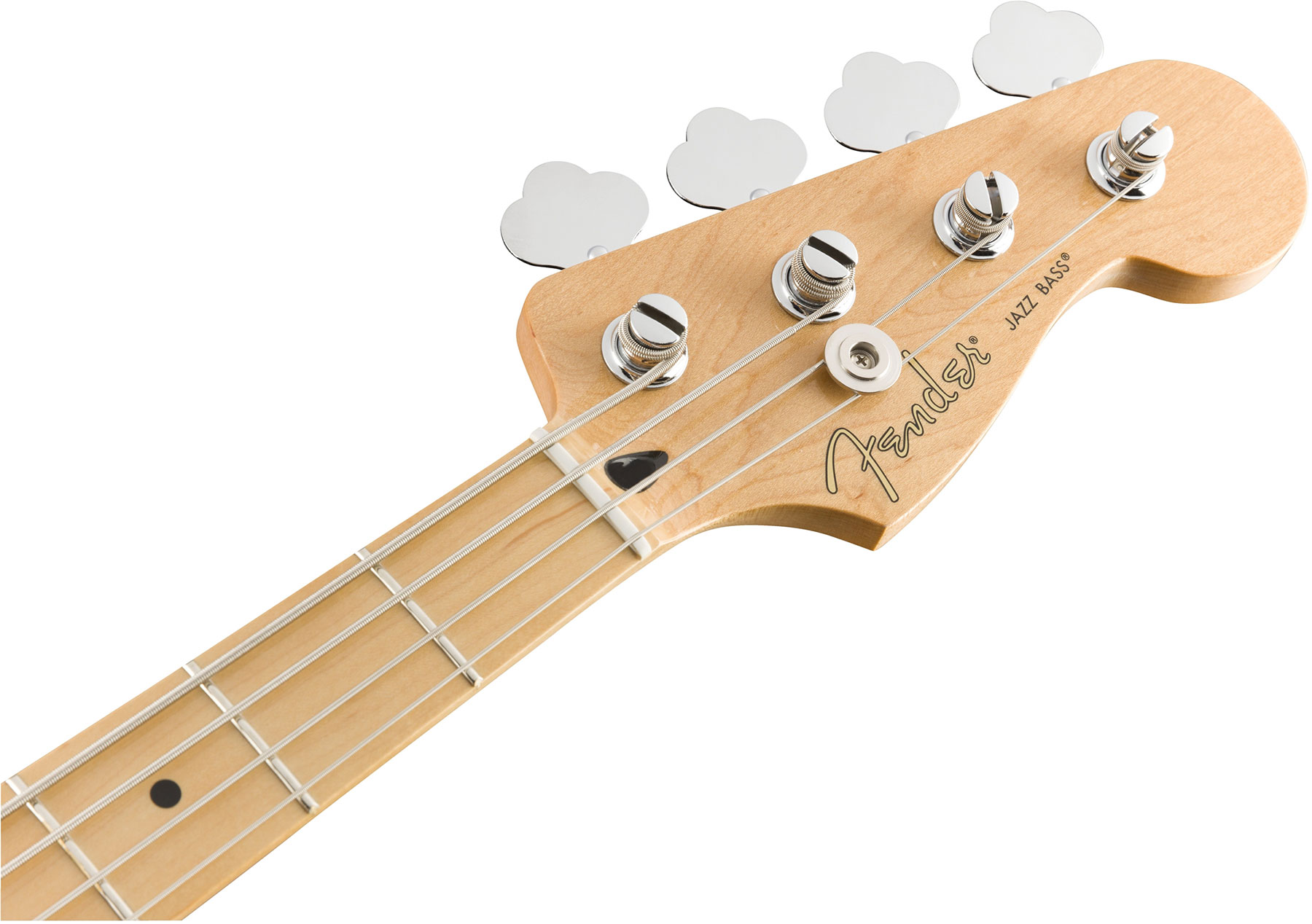 Fender Jazz Bass Player Mex Mn - Polar White - Solid body elektrische bas - Variation 3
