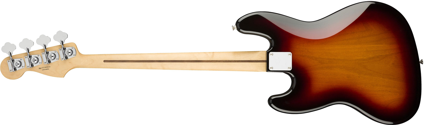 Fender Jazz Bass Player Mex Pf - 3-color Sunburst - Solid body elektrische bas - Variation 1