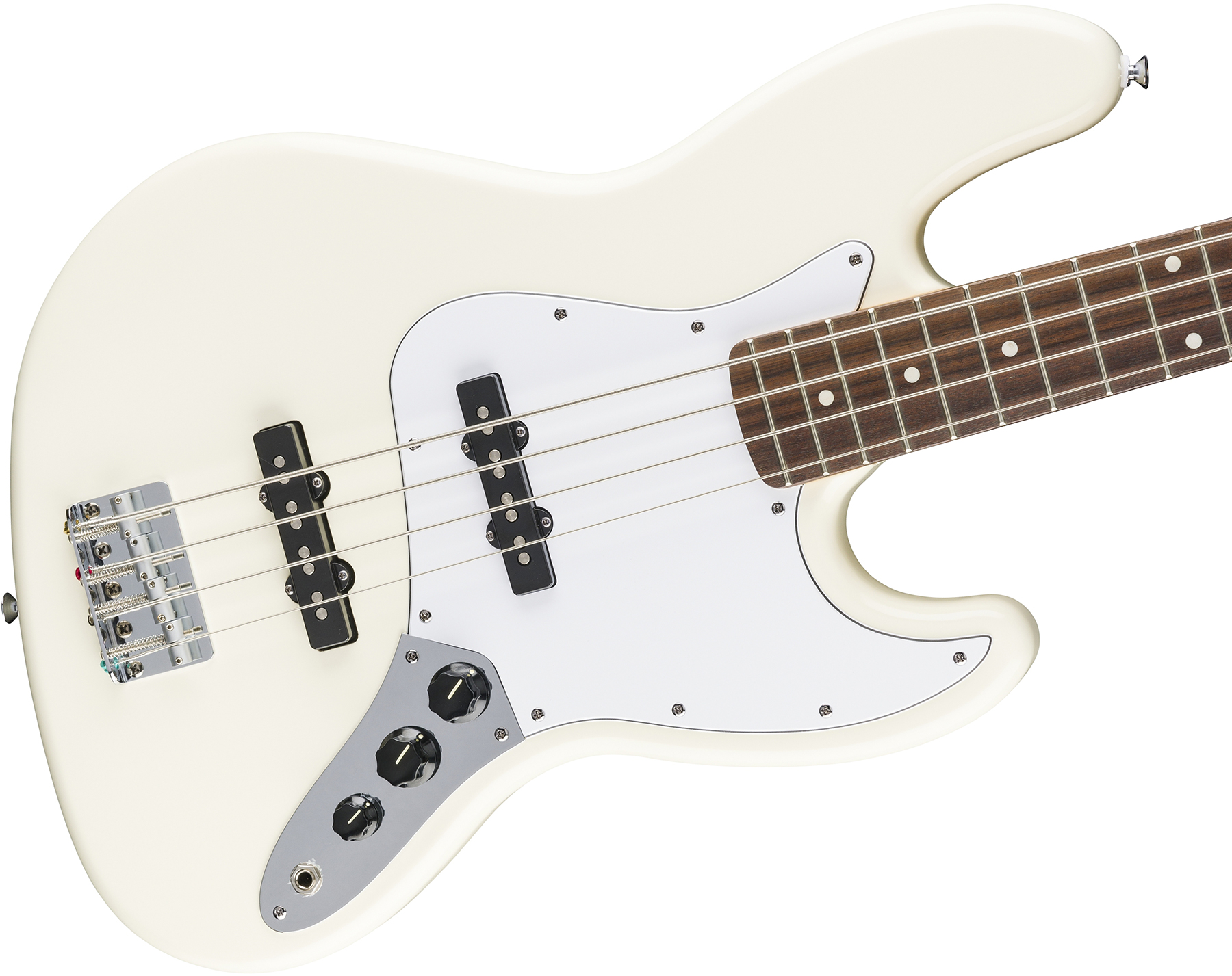 Fender Jazz Bass Standard Mex Lau - Olympic White - Solid body elektrische bas - Variation 2