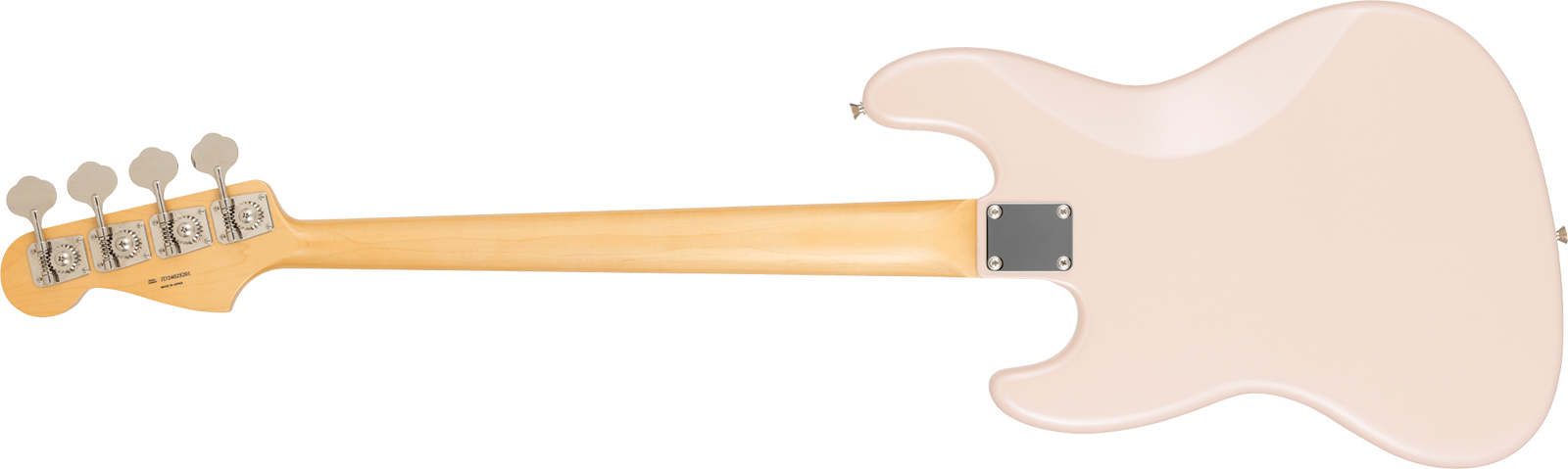 Fender Jazz Bass Traditional 60s Jap 2s Trem Rw - Stardust Pink - Solid body elektrische bas - Variation 1