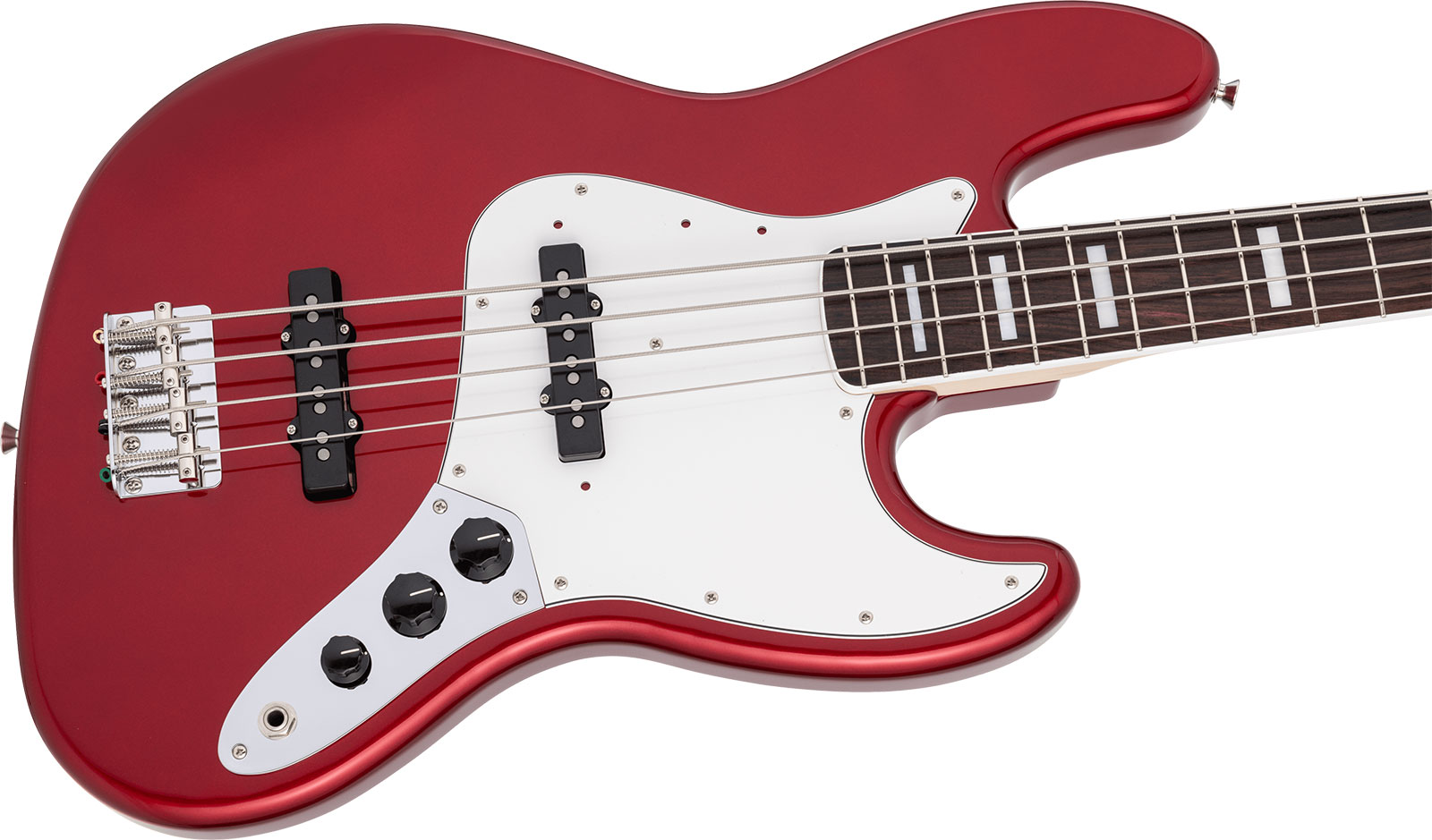 Fender Jazz Bass Traditional 70s Jap 2s Trem Rw - Candy Apple Red - Solid body elektrische bas - Variation 2