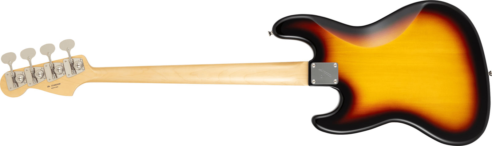 Fender Jazz Bass Traditional Late 60s Jap 2s Trem Rw - 3-color Sunburst - Solid body elektrische bas - Variation 1