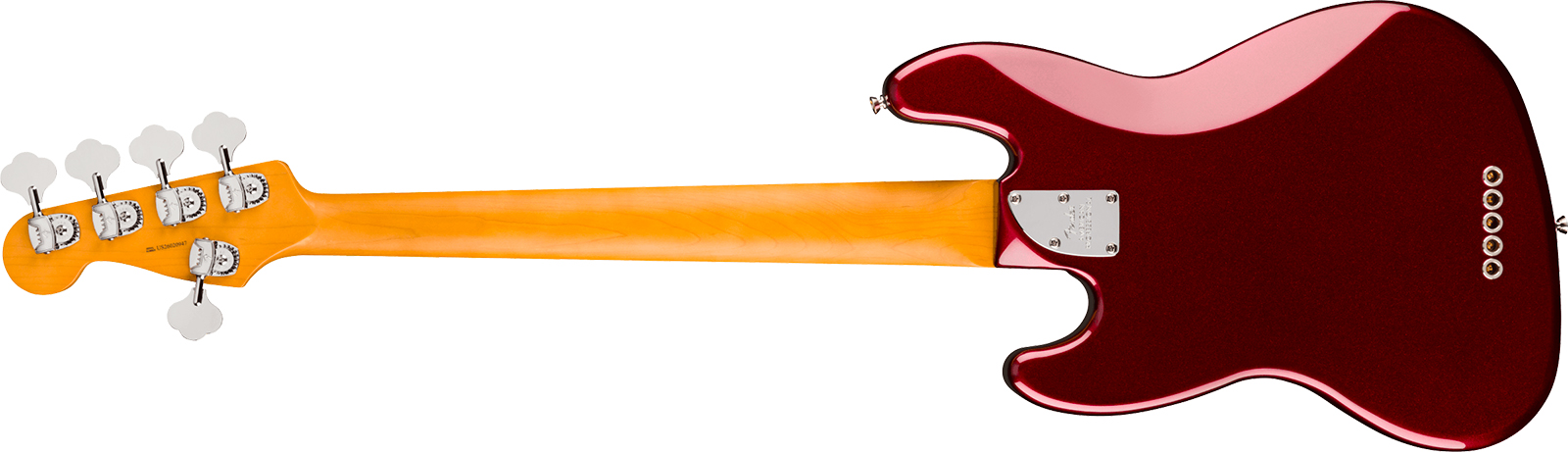 Fender Jazz Bass V American Pro. Usa 5c Mn - Oxblood - Solid body elektrische bas - Variation 1