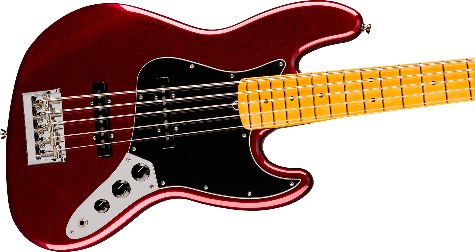 Fender Jazz Bass V American Pro. Usa 5c Mn - Oxblood - Solid body elektrische bas - Variation 2