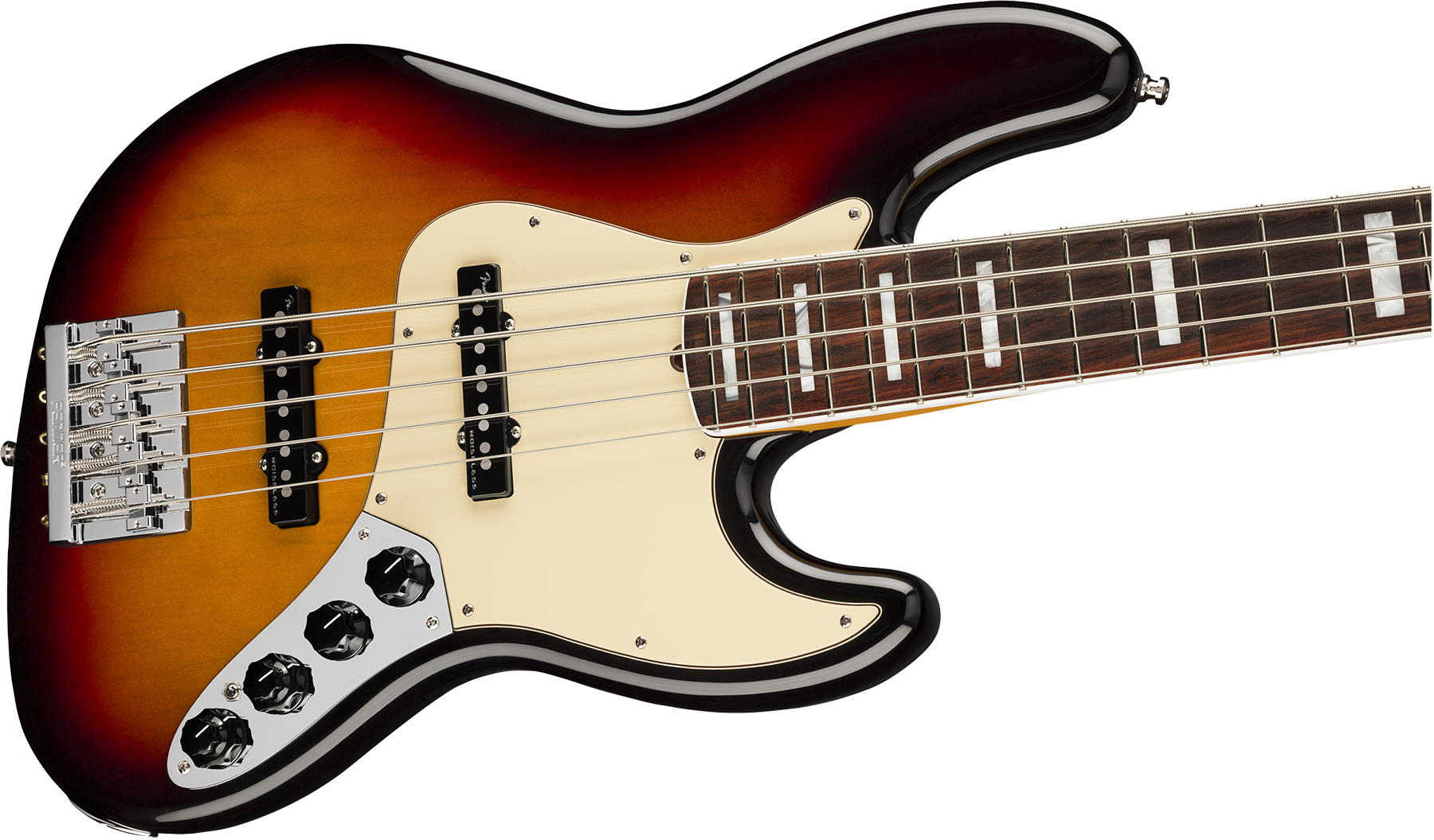 Fender Jazz Bass V American Ultra 2019 Usa 5-cordes Rw - Ultraburst - Solid body elektrische bas - Variation 2