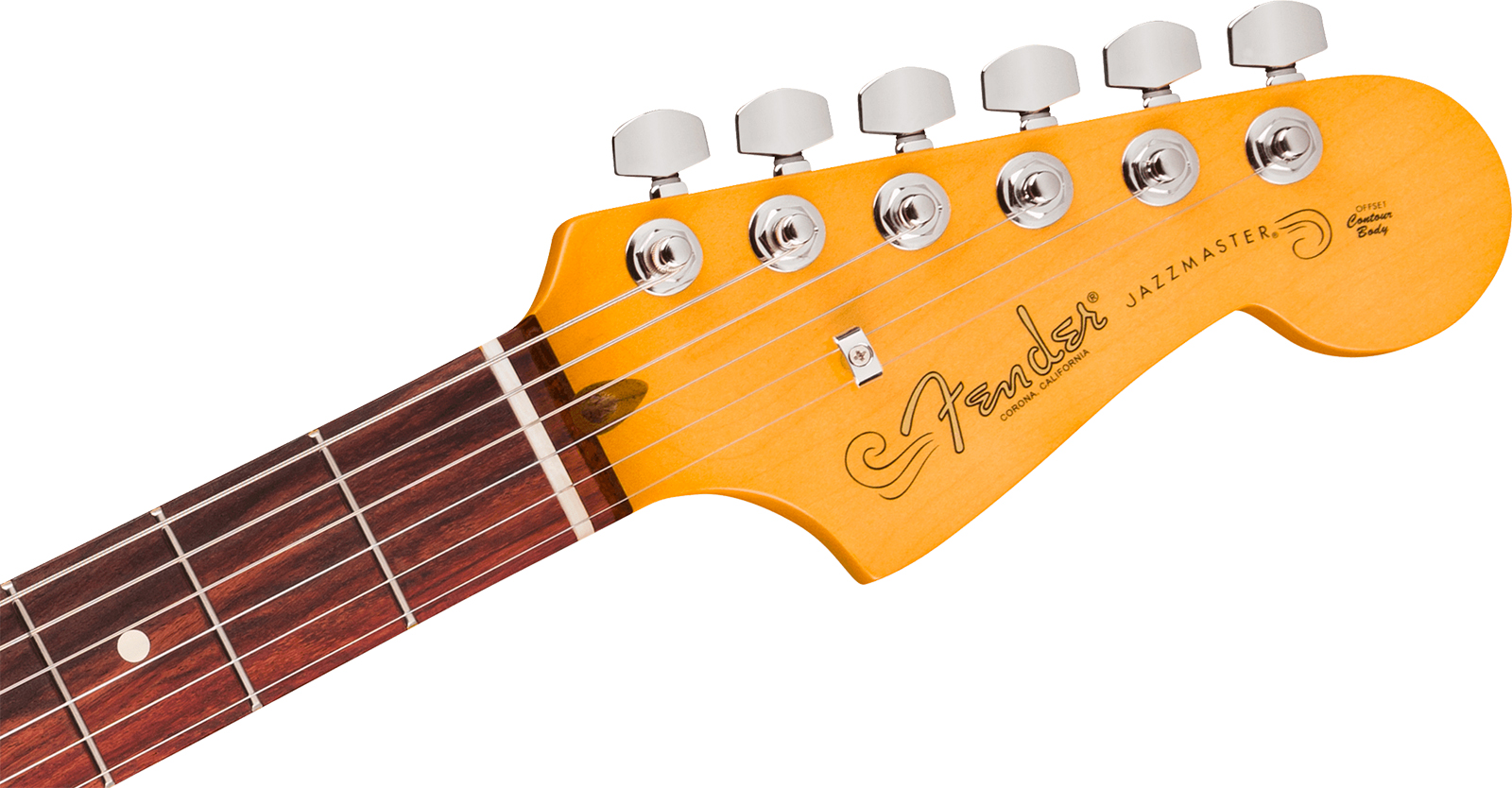 Fender Jazzmaster American Pro. Usa  2s Trem Rw - Olympic White - Retro-rock elektrische gitaar - Variation 3