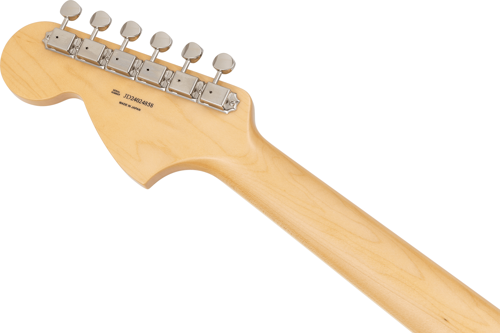 Fender Jazzmaster Late 60s Mij Traditional Ltd Jap 2s Trem Rw - Black - Retro-rock elektrische gitaar - Variation 4