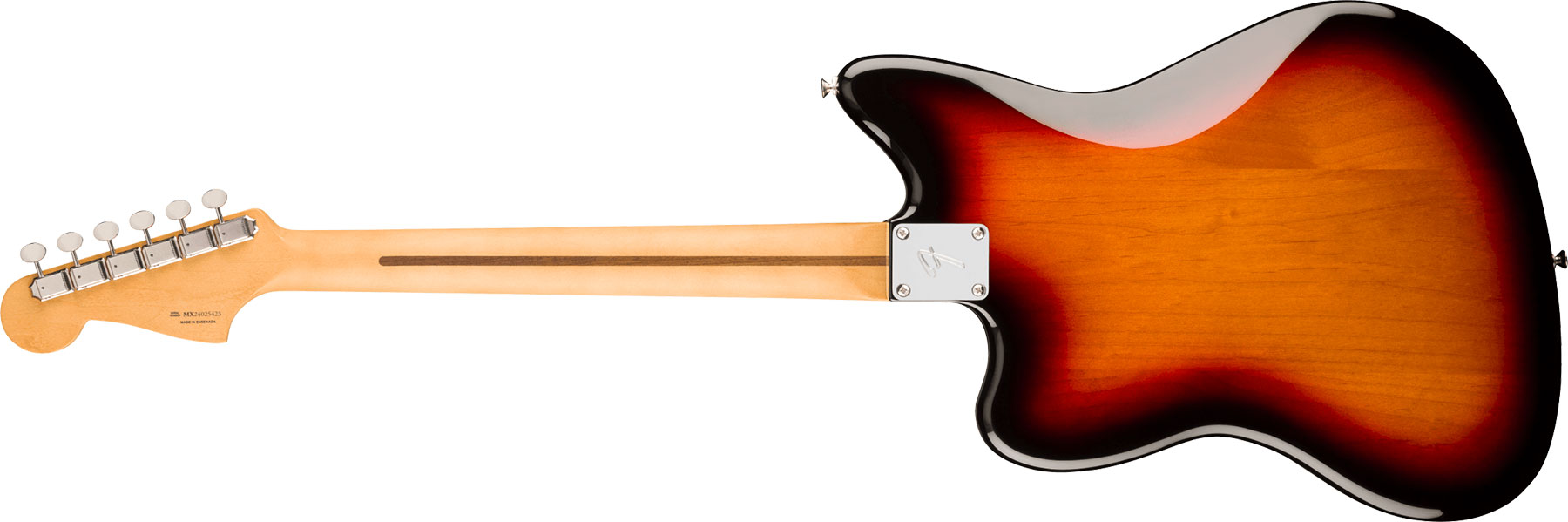 Fender Jazzmaster Player Ii Mex 2s Trem Rw - 3-color Sunburst - Retro-rock elektrische gitaar - Variation 1