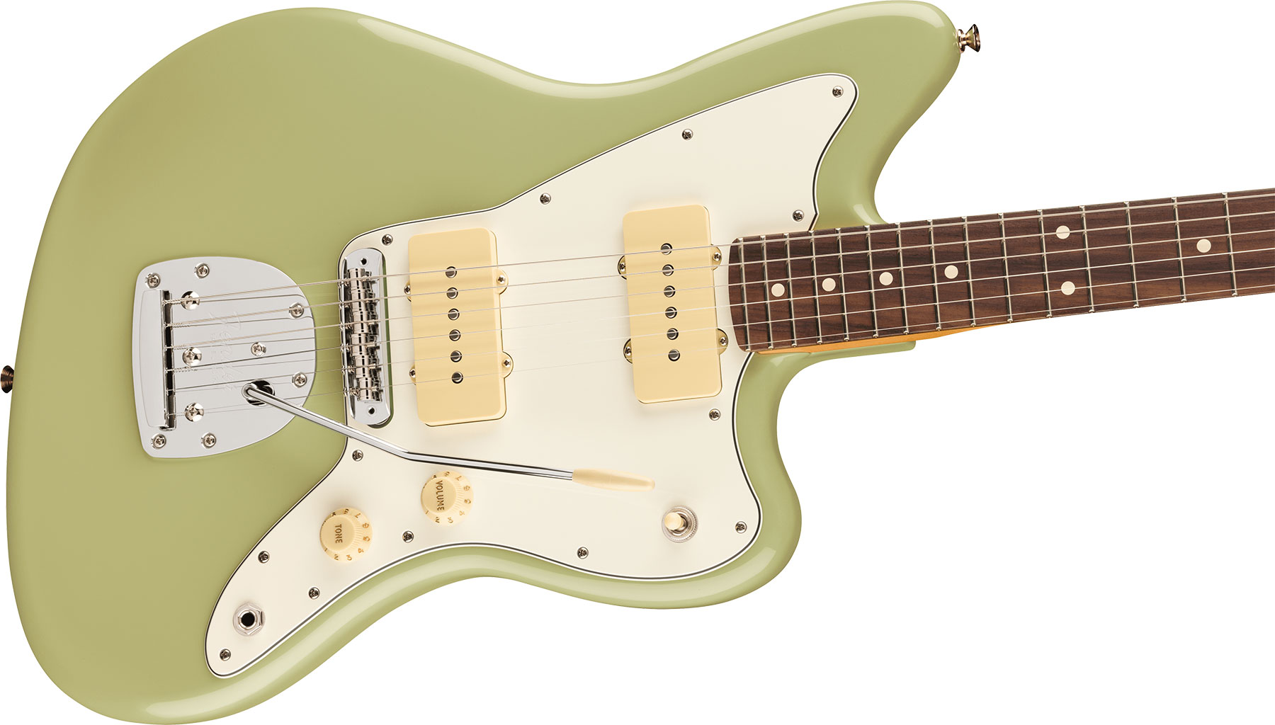 Fender Jazzmaster Player Ii Mex 2s Trem Rw - Birch Green - Retro-rock elektrische gitaar - Variation 2